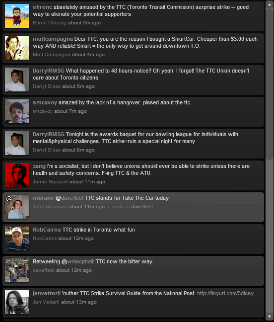 Toronto Transit Commission Strike: A PR Disaster