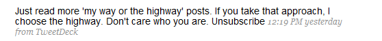 Criticism is good