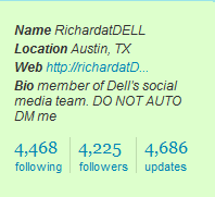 Richard Binhammer's campaign against auto DMs