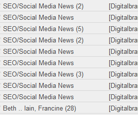 Emails after a spam pitch
