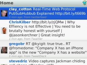 UberTwitter screenshot