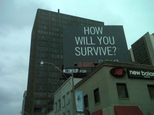 Billboard ad for 2012 movie